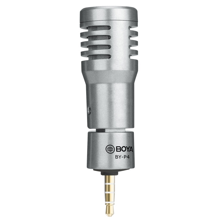 BOYA BY-P4 Omnidirectional Condenser Microphone for 3.5mm Interface Mobile Phones, Computers, Tablets My Store