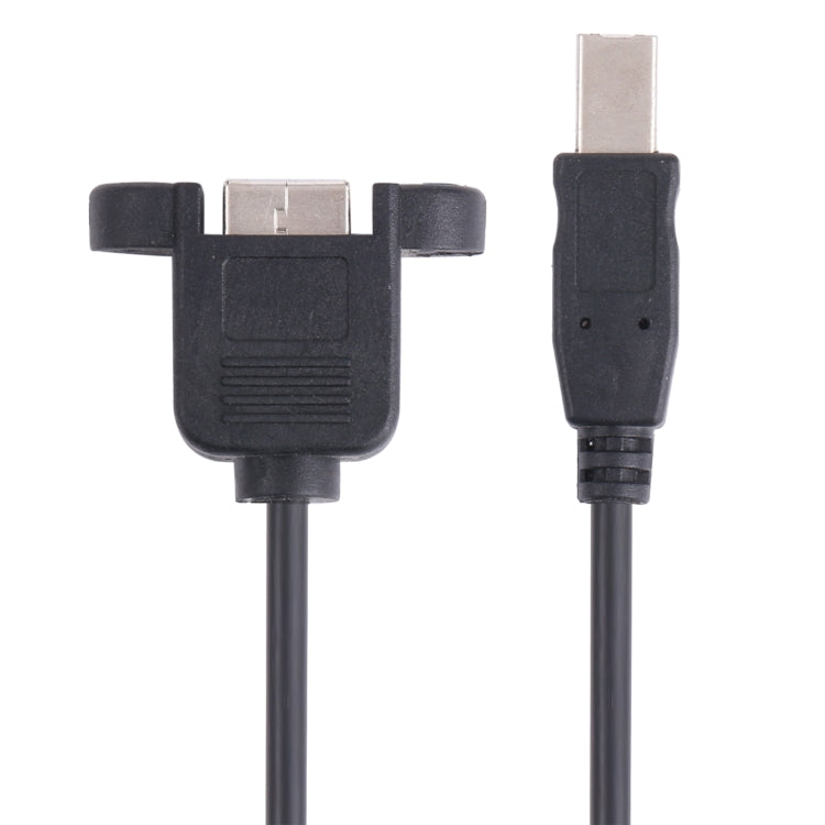 USB BM to BF Printer Extension Cable with Screw Hole, Length: 50cm My Store