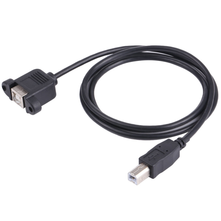 USB BM to BF Printer Extension Cable with Screw Hole, Length: 50cm My Store