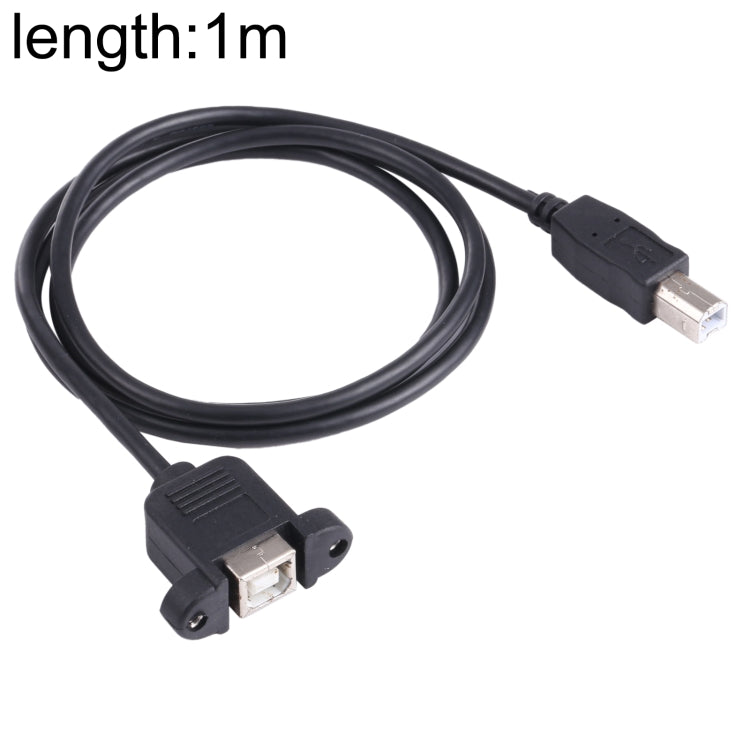 USB BM to BF Printer Extension Cable with Screw Hole, Length: 1m My Store