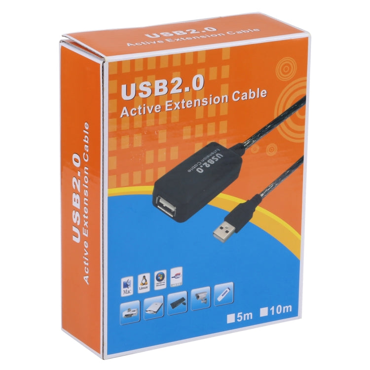 USB 2.0 Extension Cable, Length: 10m