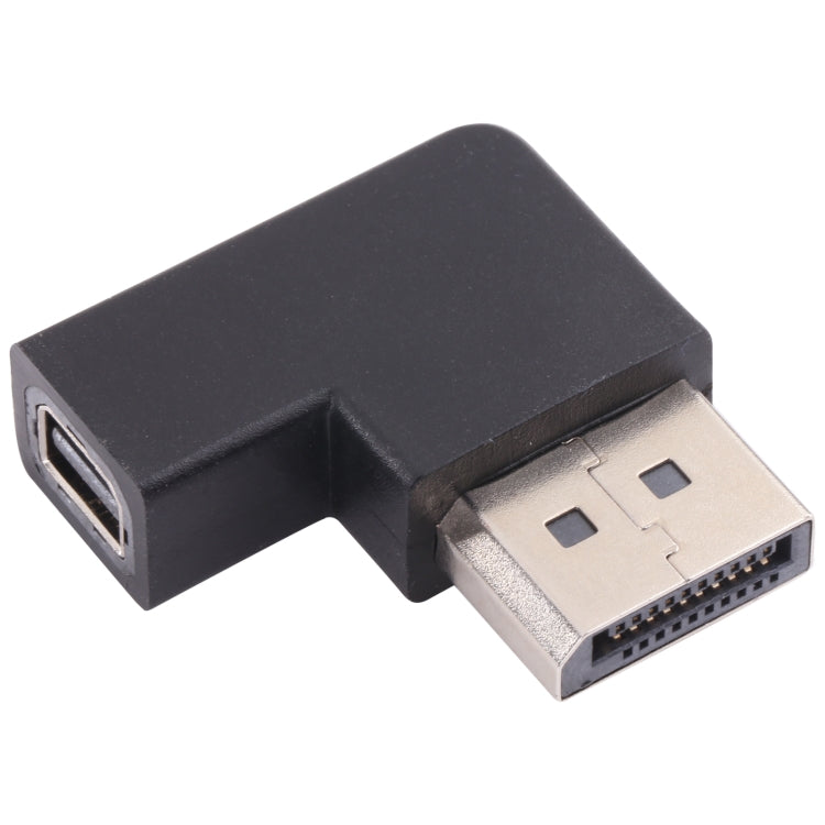 8K DisplayPort Male to Mini DisplayPort Female Elbow Adapter My Store