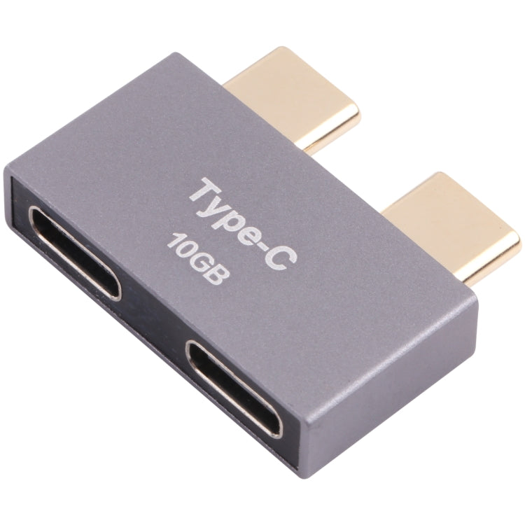 Double USB-C / Type-C Male to Double USB-C / Type-C Female Adapter My Store