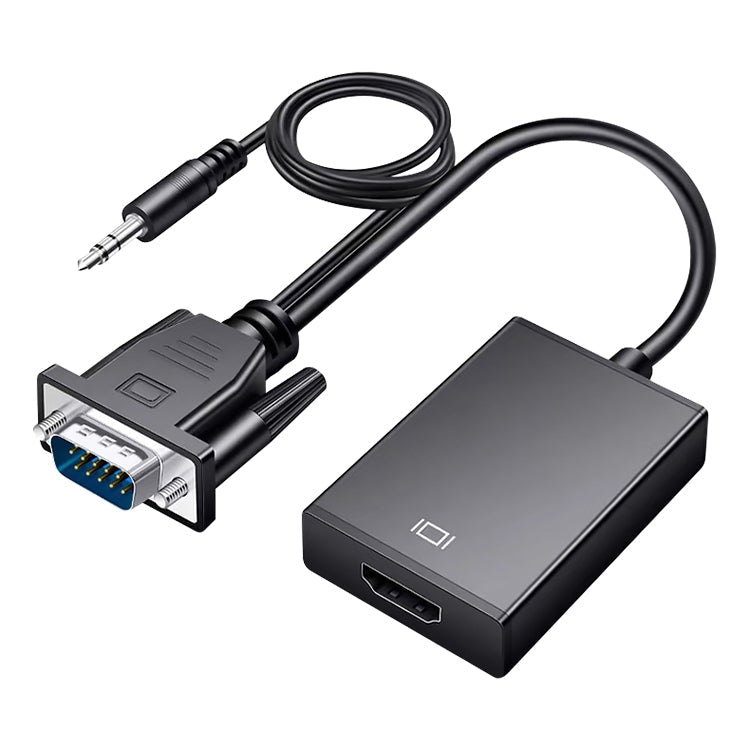 HDCO-VGAM2 1080P VGA Male to HDMI Female Converter with 3.5mm Audio Cable My Store