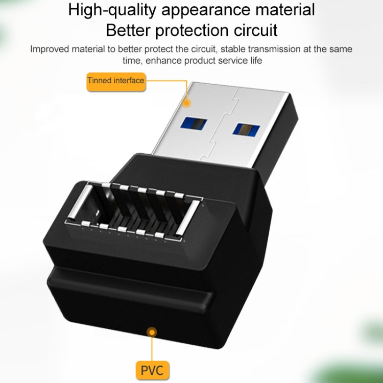 Type-E Female to USB 3.0 Male Computer Host Adapter