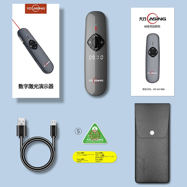 ASiNG A8 32GB Green Laser PPT Page Turning Pen Wireless Presenter