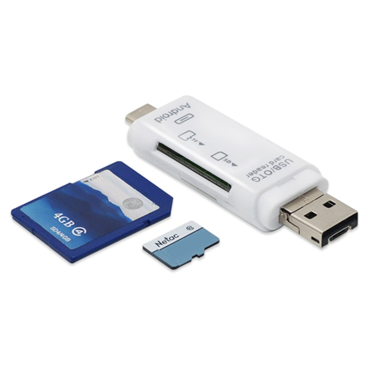 D-178 5 In 1 Type-C / USB-C Multi-function Card Reader My Store