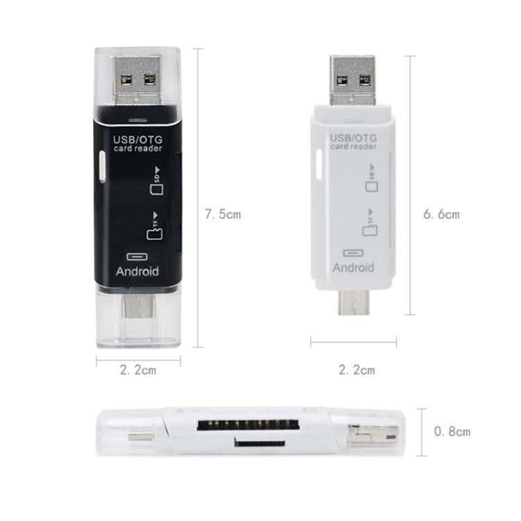 D-178 5 In 1 Type-C / USB-C Multi-function Card Reader My Store