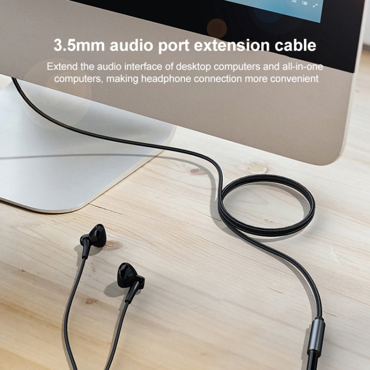 A13 3.5mm Male to 3.5mm Female Audio Extension Cable, Cable Length: 1.5m My Store