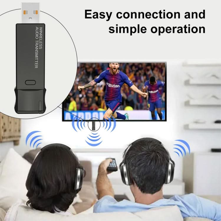 LE501 USB Bluetooth 5.3 Wireless Audio Transmitter