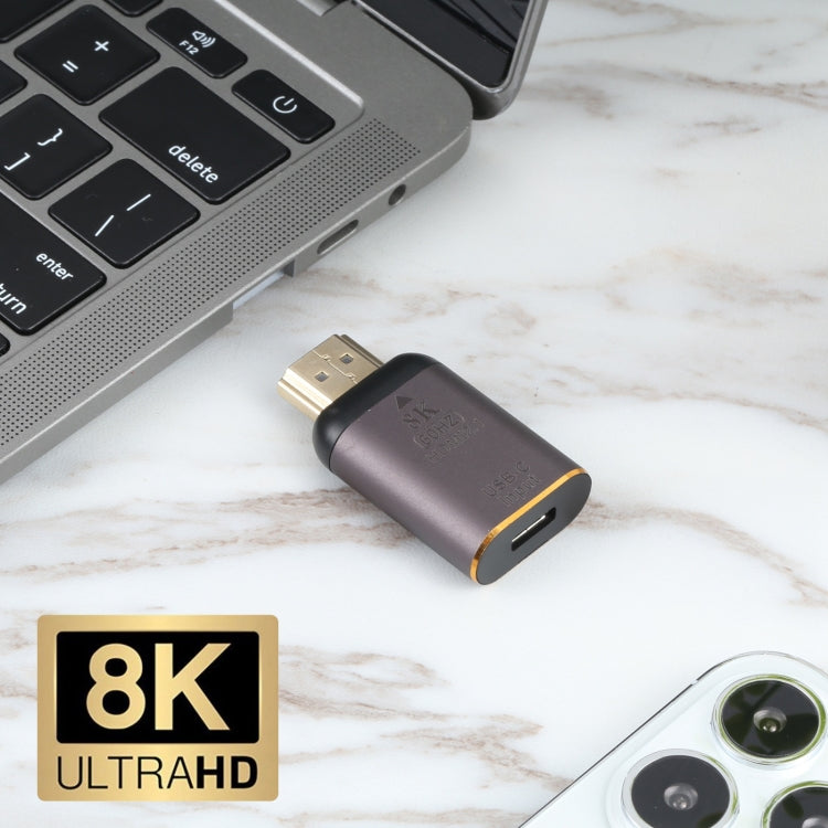 8K 60Hz USB-C / Type-C Female to HDMI Male Adapter