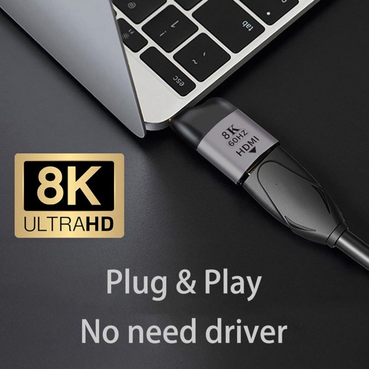 8K 60Hz HDMI Female to USB-C / Type-C Male Adapter My Store