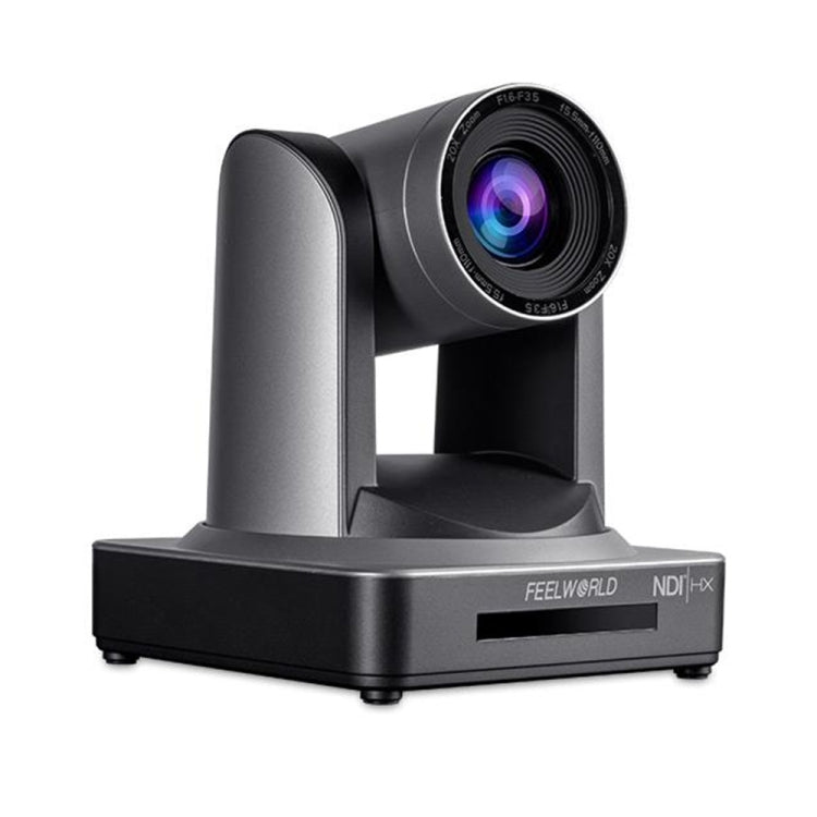 FEELWORLD NDI20X Simultaneous 20X Optical Zoom Live Streaming PTZ Camera, EU and US Plug