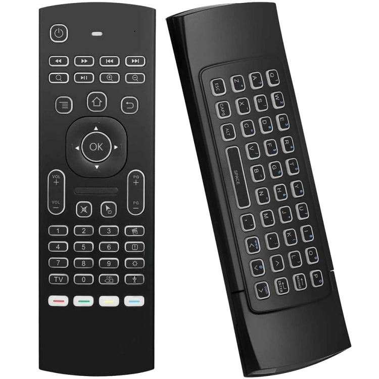 MX3-L Voice with Backlight 2.4GHz Fly Air Mouse Wireless Keyboard Remote Control My Store