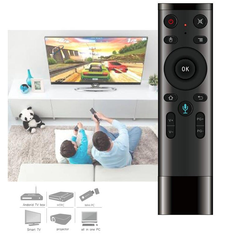 Q5 Gyroscope + Voice Foreign Version USB 2.4G Wireless Voice Flying Mouse Remote Control, Support Set-Top Box / Computer My Store