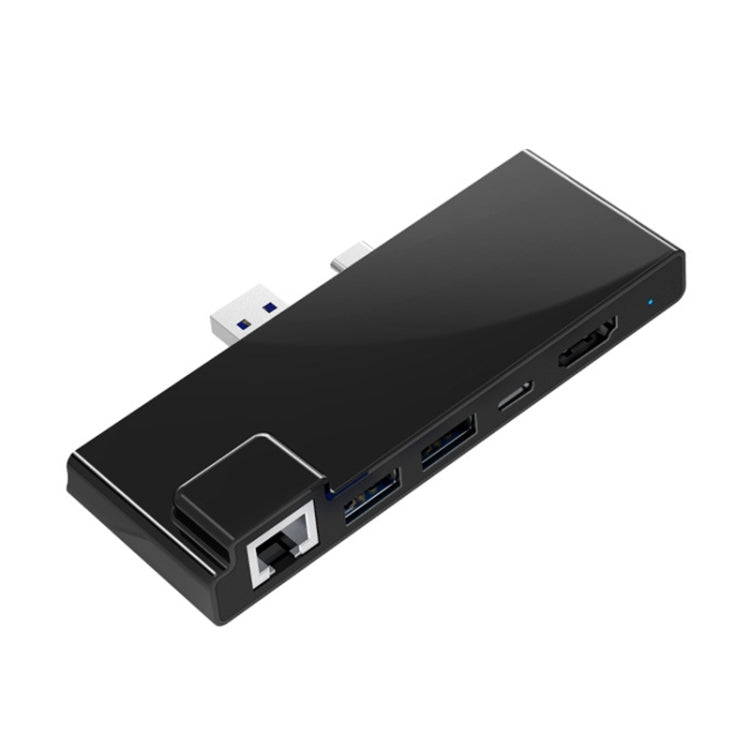 Rocketek SH869 100M RJ45 + HDMI + USB 3.0 x 2 + Type-C x 2 HUB Adapter My Store