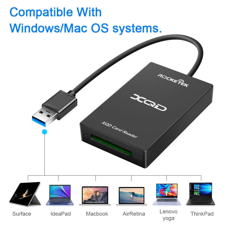 Rocketek CR311 USB3.0 to XQD Card Reader My Store