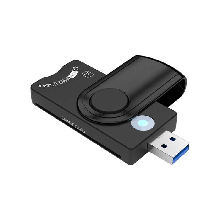 Rocketek CR310-B USB3.0 Multi-function IC Smart Card / SD / TF / SIM Card Reader