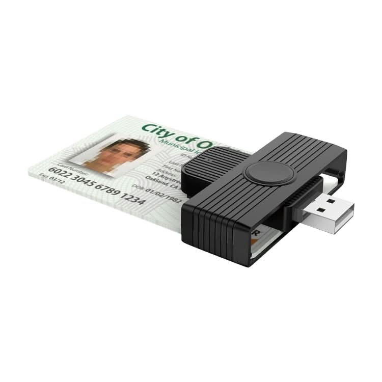 Rocketek CR318 USB 2.0 Smart Card / SIM / ID / CAC Card Reader My Store