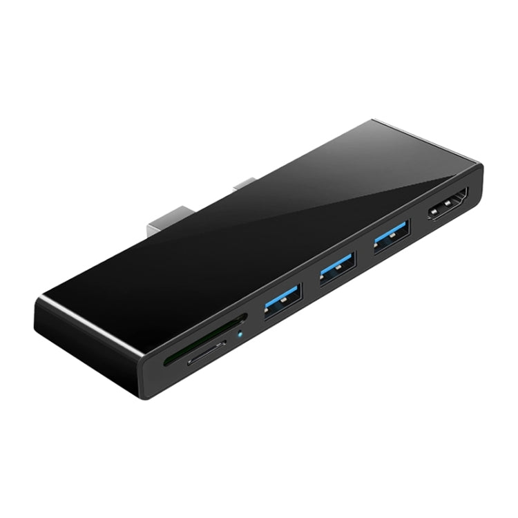 Rocketek SH768 6 in 1 USB 3.0 / HDMI / SD / TF HUB Adapter for Surface Pro 5 / 6 My Store