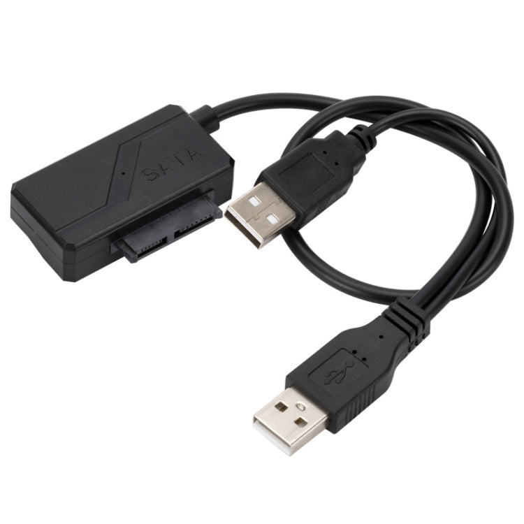 SATA to USB 2.0 Adatper Cable Optical Drive Cable with Power Supply My Store