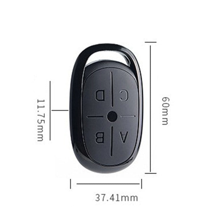 433MHZ 4-button Letter Style Wireless Copy Style Electric Barrier Garage Door Battery Car Key Remote Controller My Store