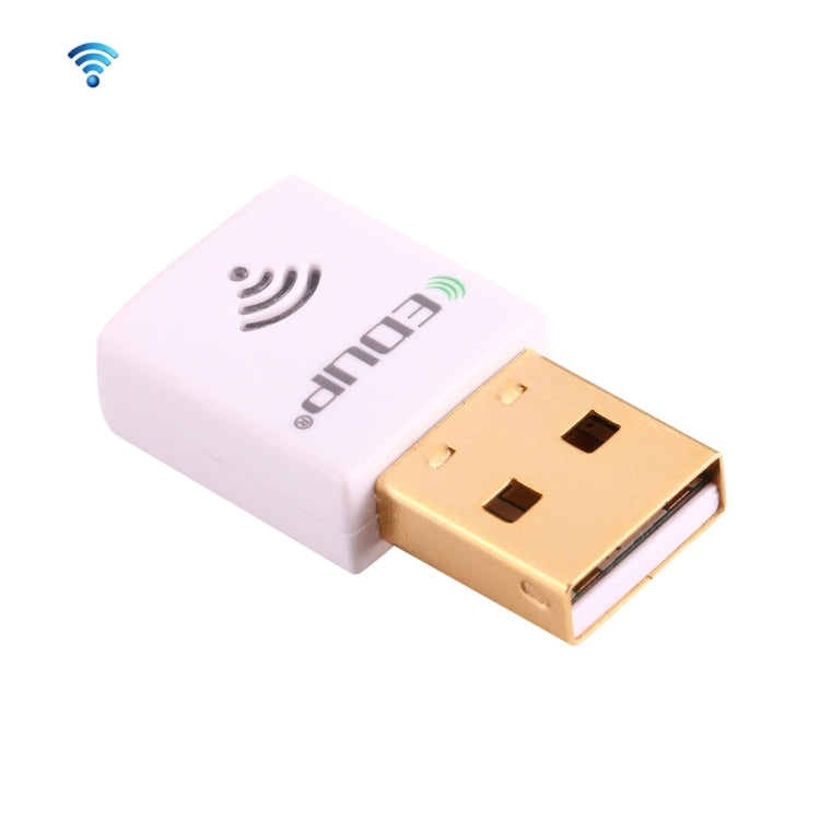 EDUP EP-AC1619 Mini Wireless USB 600Mbps 2.4G / 5.8Ghz 150M+433M Dual Band WiFi Network Card for Nootbook / Laptop / PC