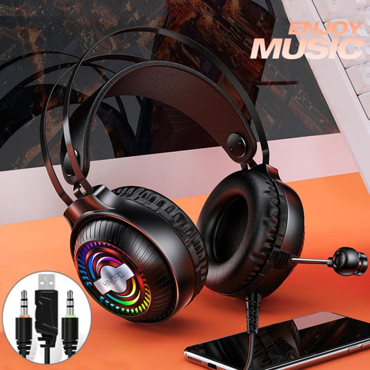 YINDIAO Q4 Head-mounted Wired Gaming Headset with Microphone, Version: Dual 3.5mm + USB My Store