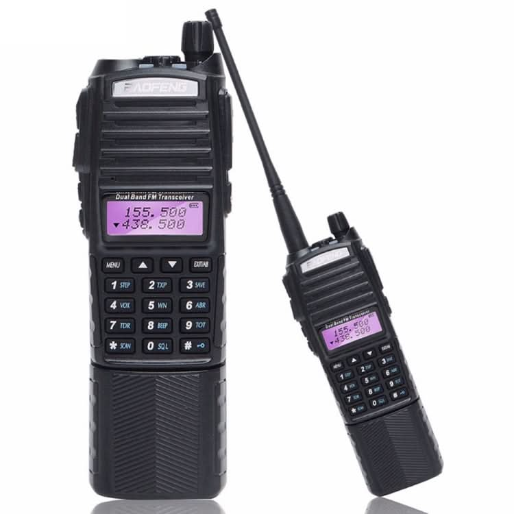 BaoFeng UV-82T Tri-Band Two-Way Radio Dual Antenna Handheld Walkie Talkie, EU Plug My Store