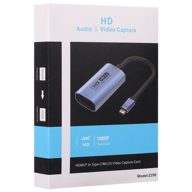 Z29E HDMI/F Female to USB-C / Type-C/M Male HD Video Capture Card My Store