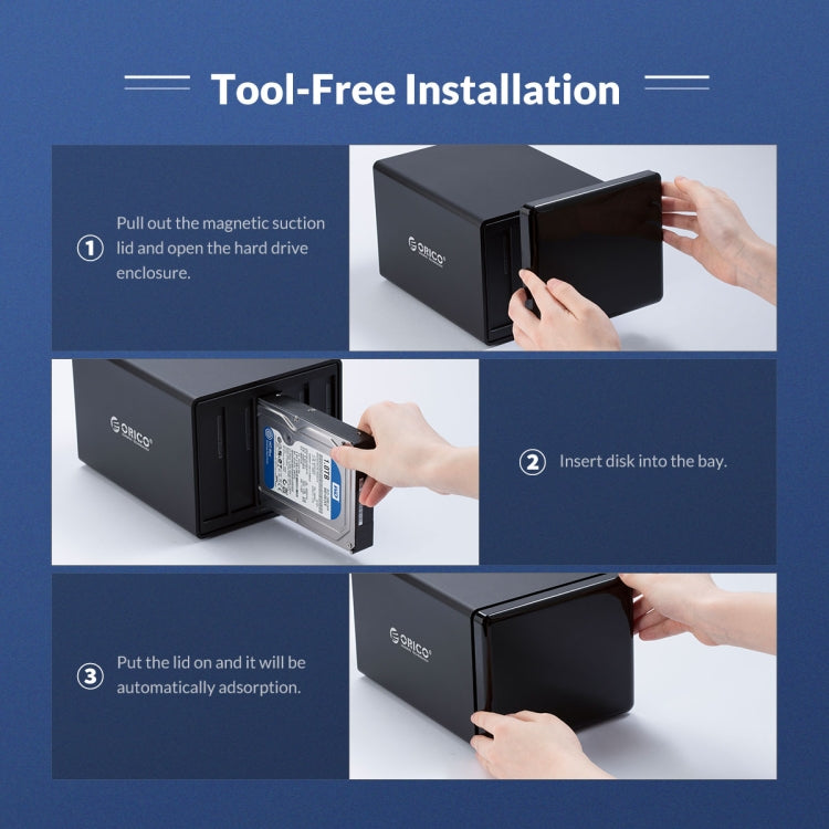 ORICO NS500U3 3.5 inch 5 Bay USB 3.0 Hard Drive Enclosure