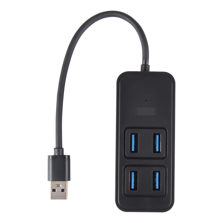 BYL-1901U 5 in 1 USB to USB3.0x4+USB-C / Type-C HUB Adapter