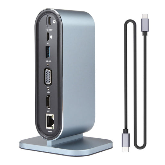 BYL-2201 12 in 1 USB-C / Type-C HUB Adapter