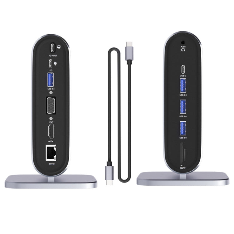 BYL-2201 12 in 1 USB-C / Type-C HUB Adapter