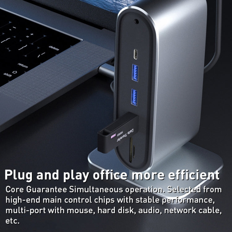 BYL-2201 12 in 1 USB-C / Type-C HUB Adapter