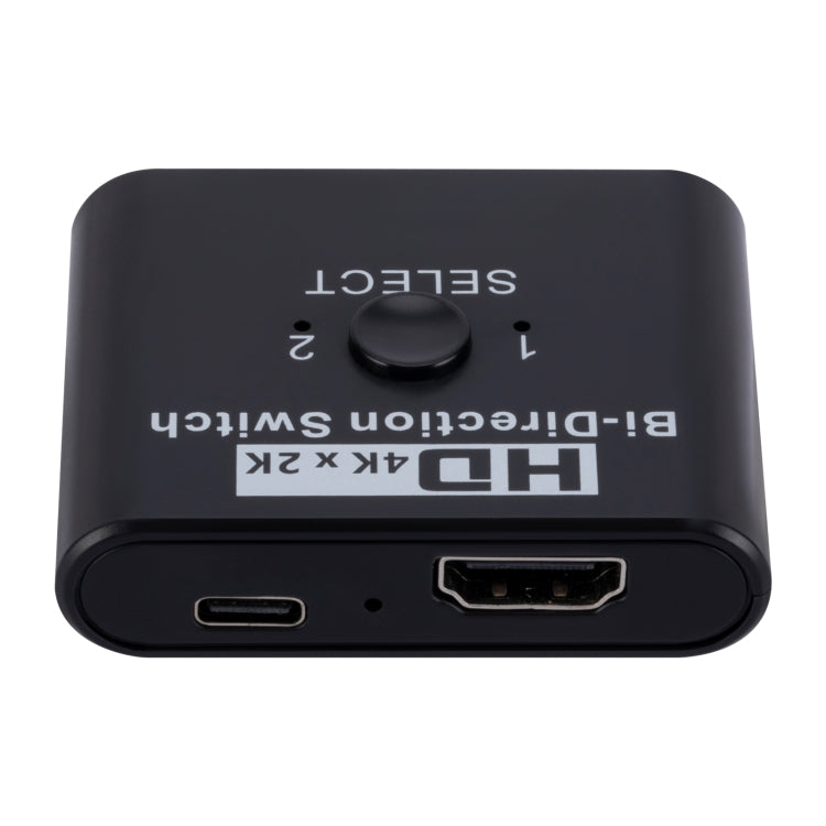 2 In 1 Out 4K HD Video Bi-Direction HDMI Switcher-Reluova