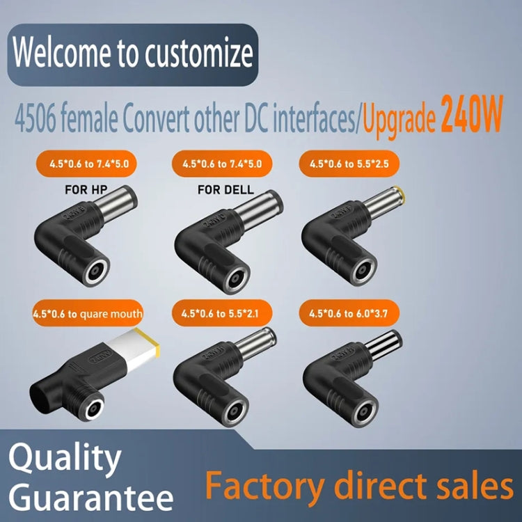 DC 4506 Female to DC 6037 Male Connector Power Adapter My Store