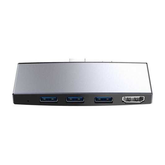 Rocketek SUR758 6 in 1 USB 3.0 / 4K HDMI / SD / TF HUB Adapter