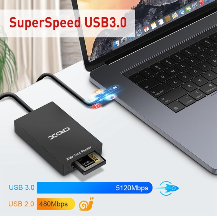 Rocketek CR312-A USB3.0 SD / XQD 2 in 1 Card Reader My Store