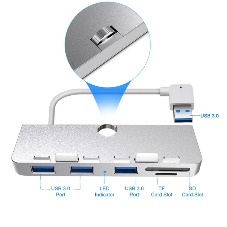 Rocketek HC412 USB3.0 x 3 + SD / TF Card Reader HUB Adapter My Store