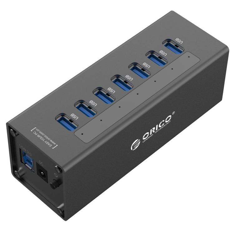 ORICO A3H7 Aluminum High Speed 7 Ports USB 3.0 HUB with 12V/2.5A Power Supply for Laptops My Store