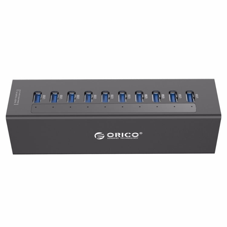 ORICO A3H10 Aluminum High Speed 10 Ports USB 3.0 HUB with Power Adapter for Laptops My Store