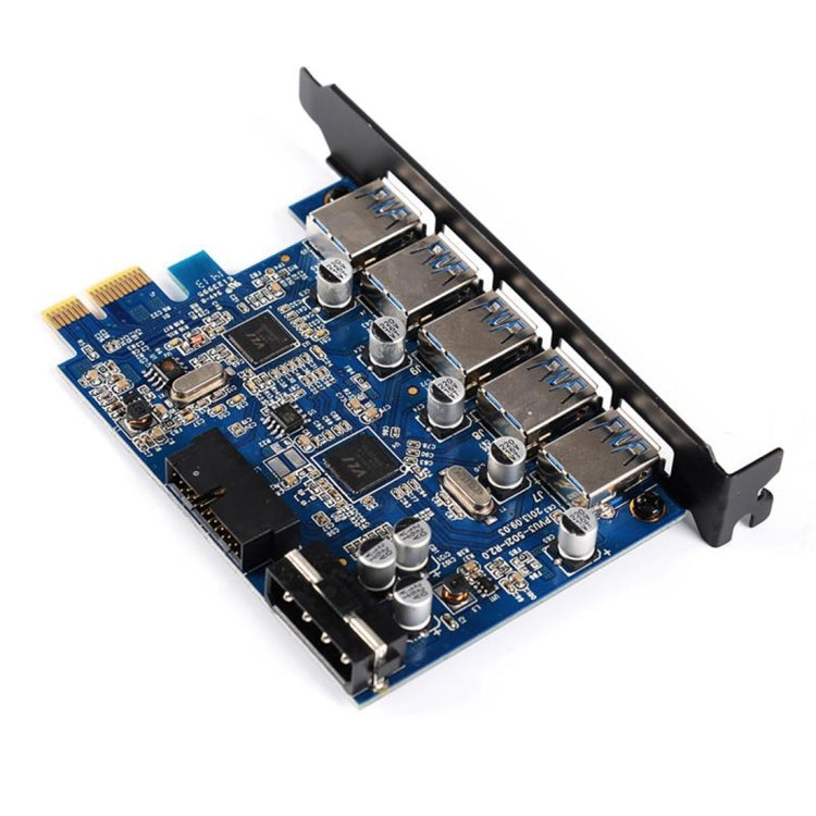 ORICO PVU3-5O2I USB3.0 * 5 + 20Pin Slot * 1 PCI Express Card for Desktop, 5Gbps Superspeed Data Transmission My Store