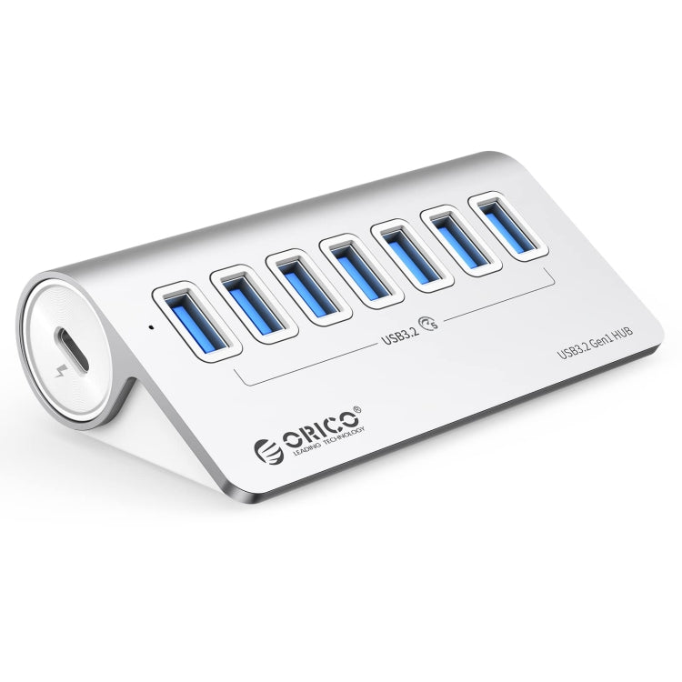 ORICO M3U7 Aluminum Alloy 7-Port USB 3.2 Gen1 5Gbps HUB with 1m Cable My Store