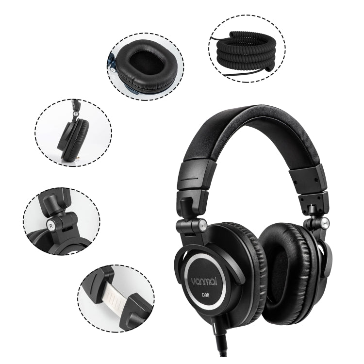 Yanmai D98 Professional Recording Monitor Headphone