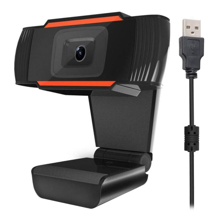 A870 480P Pixels HD 360 Degree WebCam USB 2.0 PC Camera with Microphone for Skype Computer PC Laptop, Cable Length: 1.4m My Store