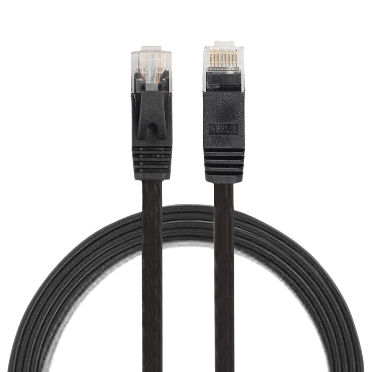 1m CAT6 Ultra-thin Flat Ethernet Network LAN Cable, Patch Lead RJ45