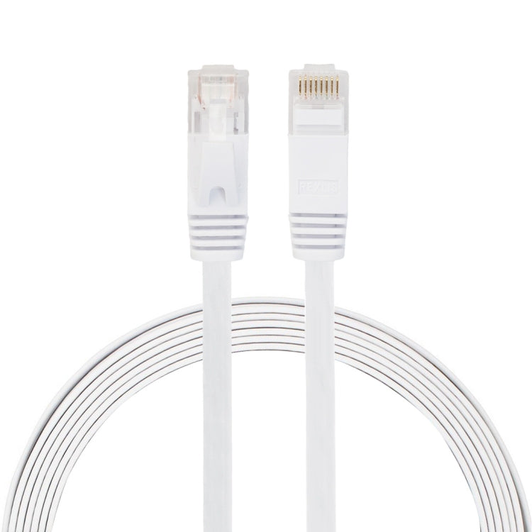 2m CAT6 Ultra-thin Flat Ethernet Network LAN Cable, Patch Lead RJ45