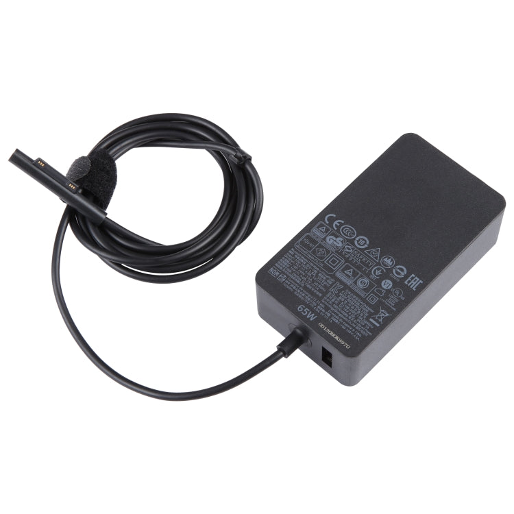 For Microsoft Surface Pro 7 / 7 Plus / 8 / 9 / X & Laptop 3 / 4 / 5 65W Laptop Power Adapter