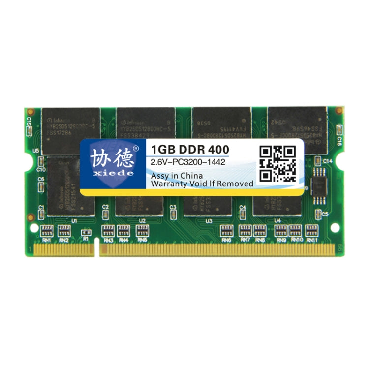 XIEDE X007 DDR 400MHz 1GB General Full Compatibility Memory RAM Module for Laptop My Store